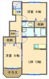 アンテクゥールAの間取り画像