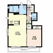 ヴィラ トガリーゼ Dの間取り画像