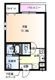 フジパレス河内花園Ⅲ番館の間取り画像