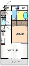 ディアコートKⅡの間取り画像