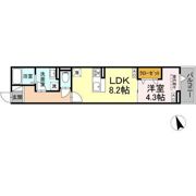 グラナーデ東伊興の間取り画像