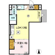グラナーデ竹ノ塚の間取り画像