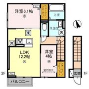 カーサ旭町の間取り画像
