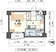 ラピス雨宮の間取り画像