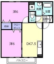 LOVE莉 Aの間取り画像