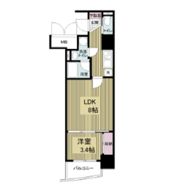 APRILE南森町の間取り画像