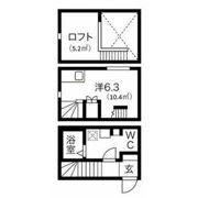 la casa felice(ラカーサフェリーチェ)の間取り画像