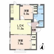 コモンライフ中佃の間取り画像