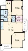 ダブルイーグルA棟の間取り画像