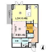 D-ROOM柏木2丁目の間取り画像