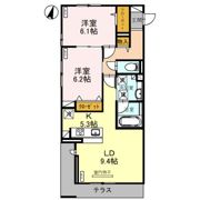 ヴィアレット Ⅷの間取り画像