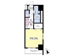 Liberte GOTENBAの間取り画像