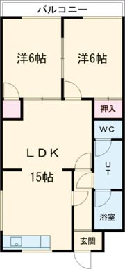 グランコート滝野の間取り画像