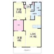 ルシェリア原島の間取り画像