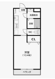 BERZELIA S‐1（バーゼリア ステージⅠ）の間取り画像
