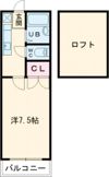 レッドハウス福益 Aの間取り画像
