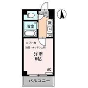 ユーサンハイライズの間取り画像