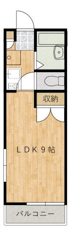 グリューネ A棟の間取り画像