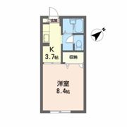 シティ西勝山の間取り画像