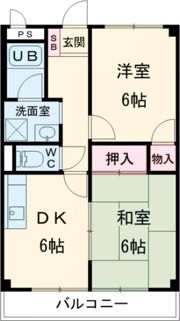 オウクレスト川添の間取り画像