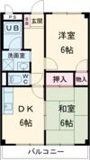 オウクレスト川添の間取り画像
