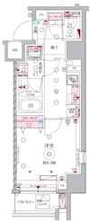 ラグディア北新宿の間取り画像