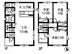 ベルホワイト Jの間取り画像