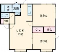 グラシア人見の間取り画像