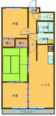 ARCADIA Ⅰの間取り画像