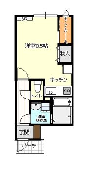 アバンティ安養坊の間取り画像
