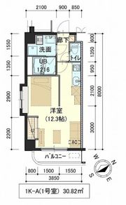 しゃとれ向山の間取り画像