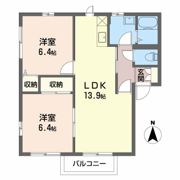 パークハイツ若宮の間取り画像