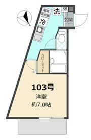 コンフォート由比ヶ浜の間取り画像