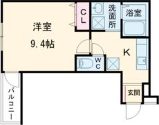 フジパレス三国ヶ丘サウスの間取り画像