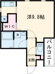 TRIUMPH名駅の間取り画像