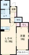 グリーンガーデンⅡの間取り画像