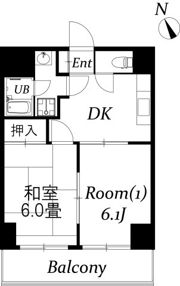 チェスターハウス鶴見の間取り画像