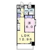メルベージュ久留米の間取り画像