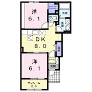 フロリスタンの間取り画像