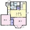 ハイム万々の間取り画像