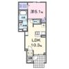 ブリッサ砂川S Ⅰの間取り画像