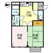 カーサケンポ Aの間取り画像