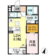 ラ シャンブルの間取り画像