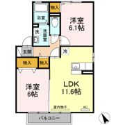 セジュールY’sの間取り画像