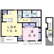 ルミエール佐谷田の間取り画像