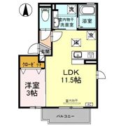 チェレステ Bの間取り画像