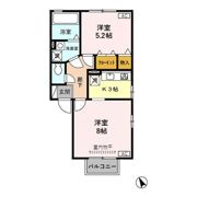 インフィール Aの間取り画像