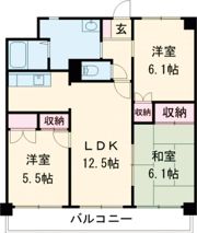コンフォート桑名の間取り画像