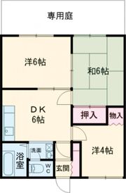 ハイツエヴァグリーンの間取り画像