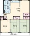 ローレルハイツ加古川 5号棟528号の間取り画像